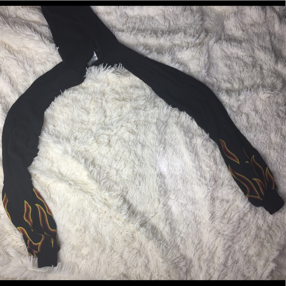 Flame 🔥 High cropped hoodie